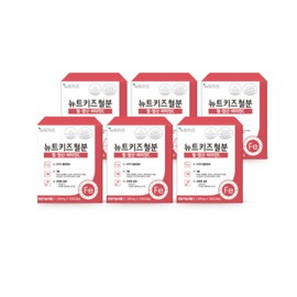 Newt Kids Children's Iron Infant/Kids Nutrient Powder 30 Packets / 뉴트키즈 어린이 철분 유아 키즈 영양제 분말 30포 X6