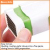 Easylife Hand Garlic Crusher, Stainless Steel Garlic Press with Integrated