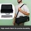 ROWELL Flute Case for 16 & 17 Hole Flutes Structured