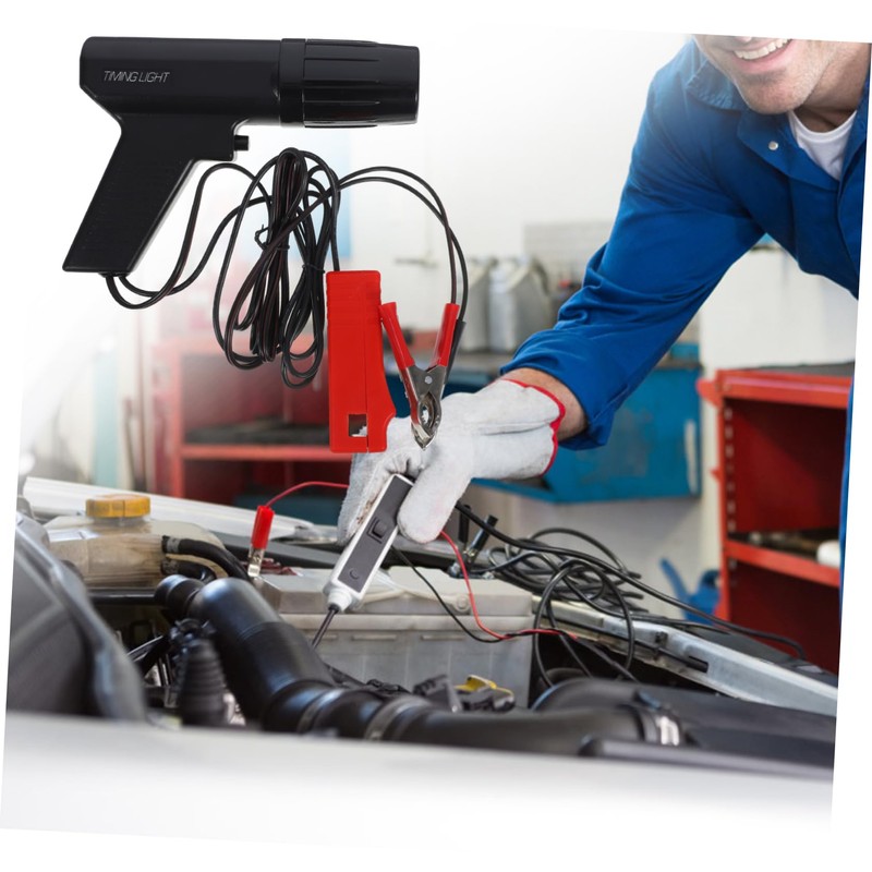Alipis Automotive Engine Timing Light Durable Ignition Timing Tool for