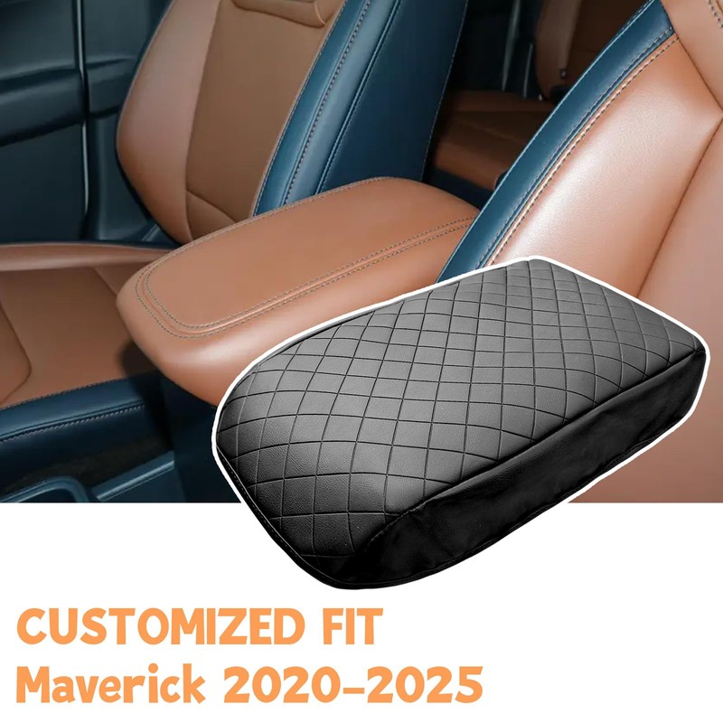 nuoozy Center Console Cover Compatible with Ford Maverick 2022-2025 XL/XLT/Lariat/Tremor/Lobo