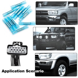 Saihisday WPT928 Heated Seat Module Connector, Heated/Cooled Seat Module Climate Control Wire Harness, Replacement for Ford F Series 150 250 350 Explorer Expedition Flexs Mustang Taurus