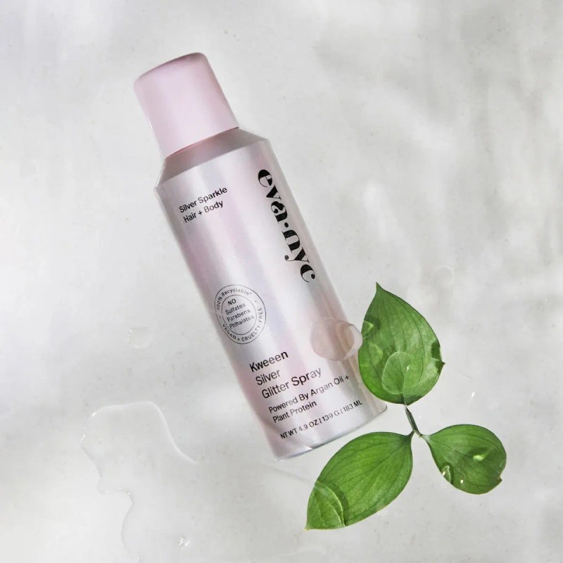 Brillo Cabello Y Cuerpo Eva Nyc® Kweeen Silver Glitter