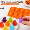 Ghost Silicone Mold for Halloween Treats – Non-Stick Baking Mold