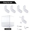 Pack of 20 L-angle connectors, mounting bracket, right angle, mounting