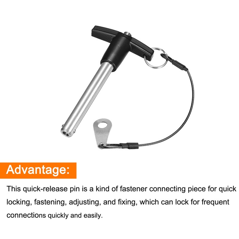 QUARKZMAN T Handle Ball Lock Bolt 1 Piece 10 mm
