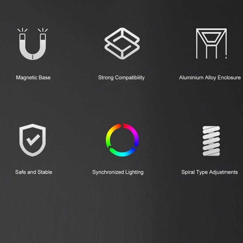 ARGB GPU Support Bracket 5V 3Pin Addressable Magnetic Anti Sag