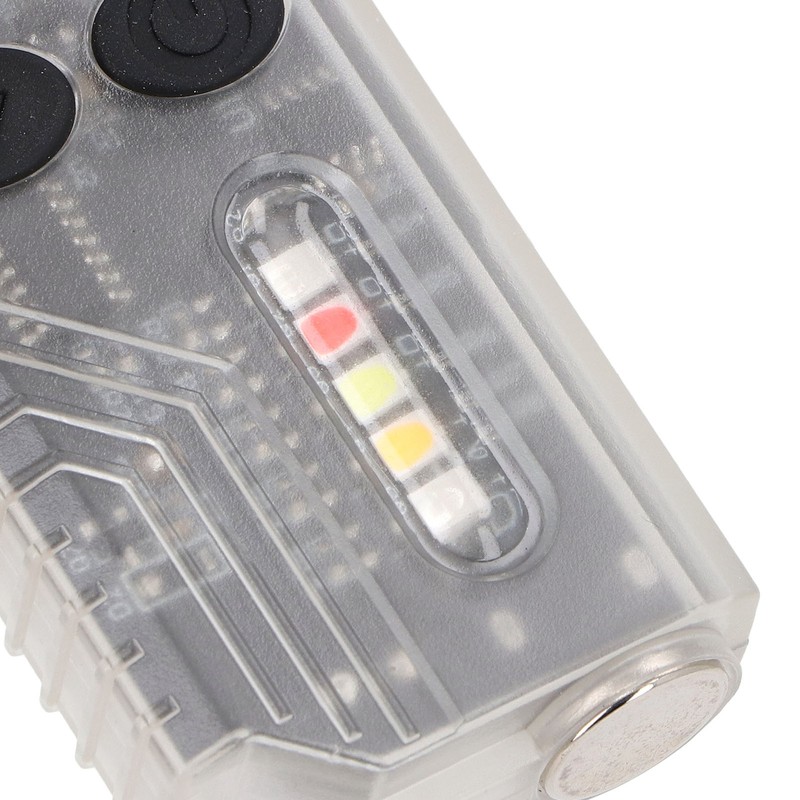 LED Flashlight 1000LM 5 Brightness Magnetic Multifunctional Pocket Torch with