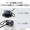 Elecom TWS-SO231UCCR WF-1000XM5 SONY Case Cover with TPU Carabiner Wireless