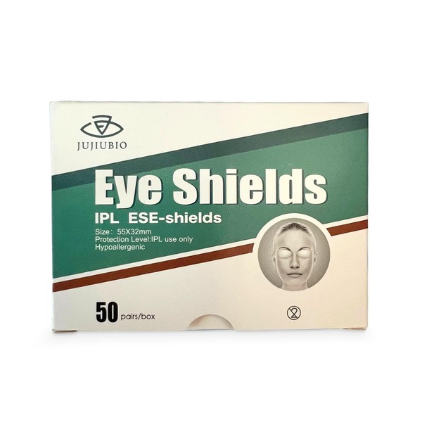 SKINtastic Disposable Laser Eye Shields IPL ESE-shields | Protection Level: IPL | Hypoallergenic | 50 Pairs