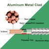 25ft 10/3 Metal Clad (MC) Cable with Ground, 10 Gauge