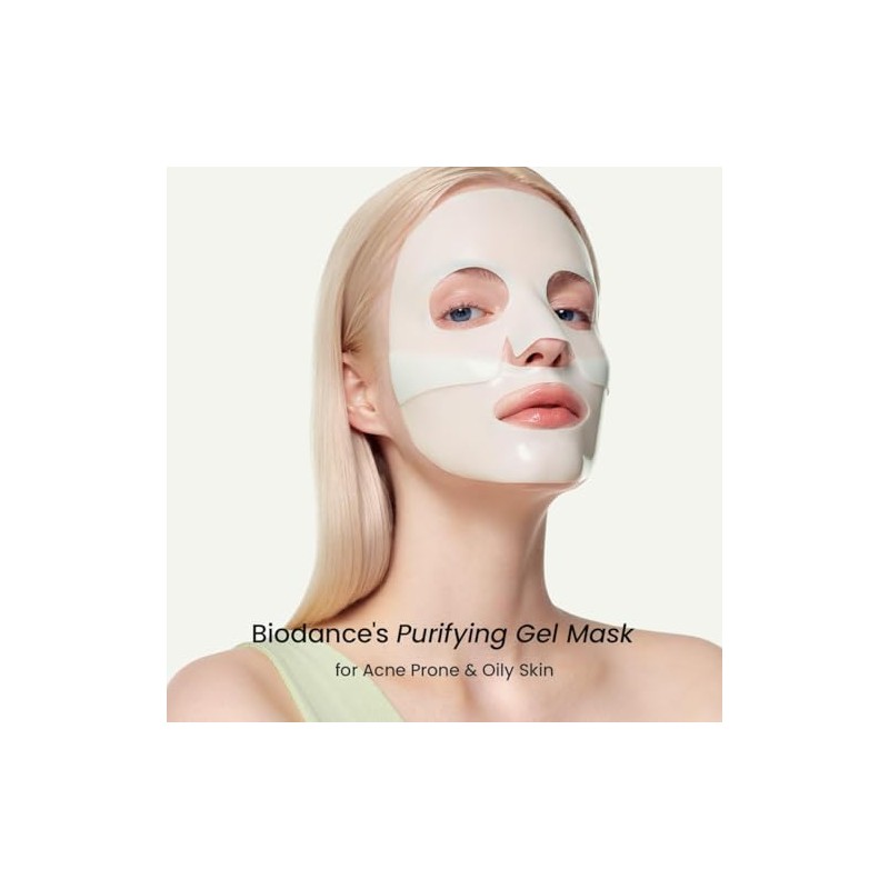 BIODANCE Mascarilla refrescante de algas marinas profundas, mscara de hidrogel