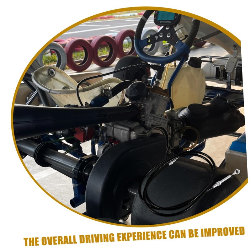 Mikinona 1 Set Go Kart Throttle Cable Spring Kit for