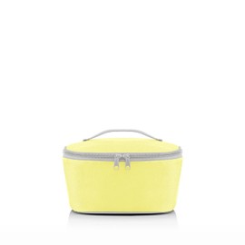 reisenthel Coolerbag S Pocket - Cool Bag with Outer Material Made from Recycled PET Bottles - Ideal for Lunch on the Go, Lemon Ice, Modern