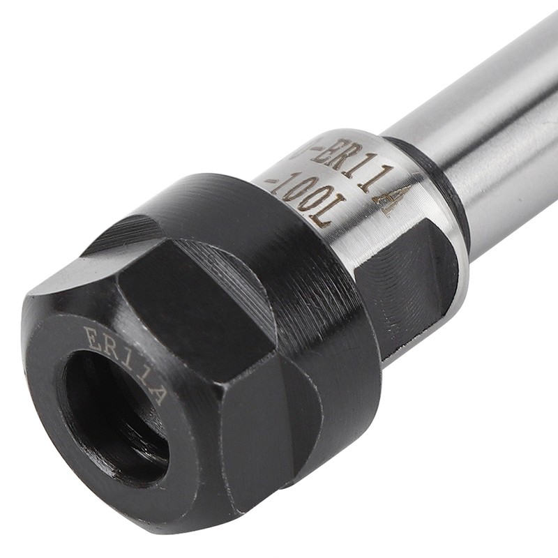 Collet Chuck Holder Chrome Molybdenum Alloy Steel Straight Extension Rod