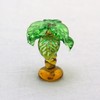 Four Cart Cute Handmade Glassware Palm Tree (Small)
