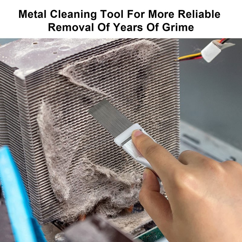 Condenser Cleaning Comb, 2 Pieces Air Conditioning Condenser Fin Comb,