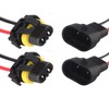 GLL 9005 9006 H10 Female & Male Adapter Wiring Harness