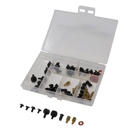 INEX SCW-03A-BK Screw Set with Case, Black