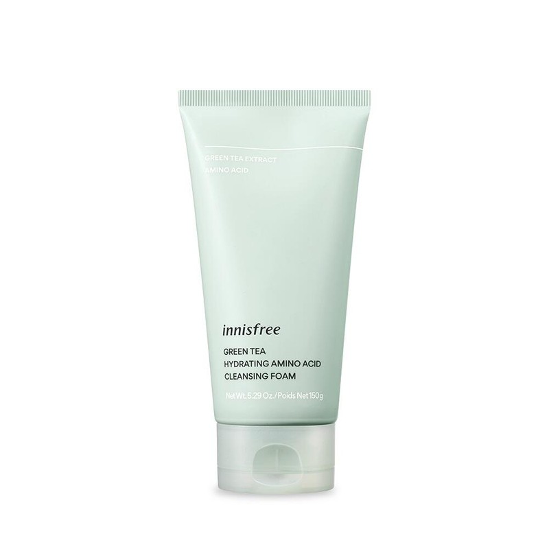Innisfree 이니스프리 클렌징폼 그린티 수분 아미노 클렌징 150g Innisfree Green