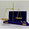 Old Traditional Goldsmith Weight Justice showpiece Brass Weighing Scale Balance