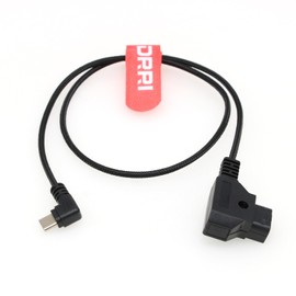 DRRI V Mount Power Sources D-Tap to Type-C 14.8V Power Cable for TILTA Nucleus Nano II Wireless Lens Control Motors