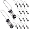 Moxweyeni Boat Flag Clips Stainless Steel Marine Flag Clips for