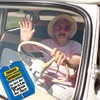 "Der Beste Papa der Welt" Parking Disc with Saying "Zuhause