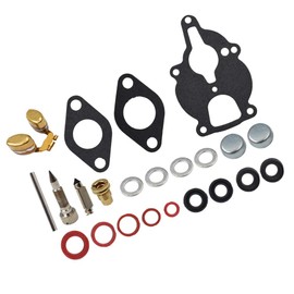 ALL-CARB LQ39 Carburetor Repair Kit Float Replacement for Clark Bobcat 632 722 732 Engine 1498 13805 G36 Wisconsin VH4D VHD TJD Replaces LQ39 E27