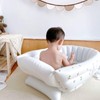 Infant Bathtub, Baby Inflatable Bathtub Large Space Lovely for Travel