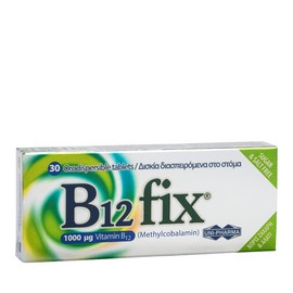 Unipharma B12 Fix 1000μg, 30 Tablets