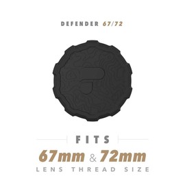PolarPro Defender 67 | 72 Lens Cover (fits Lenses with 67mm and 72mm Filter Thread Sizes)