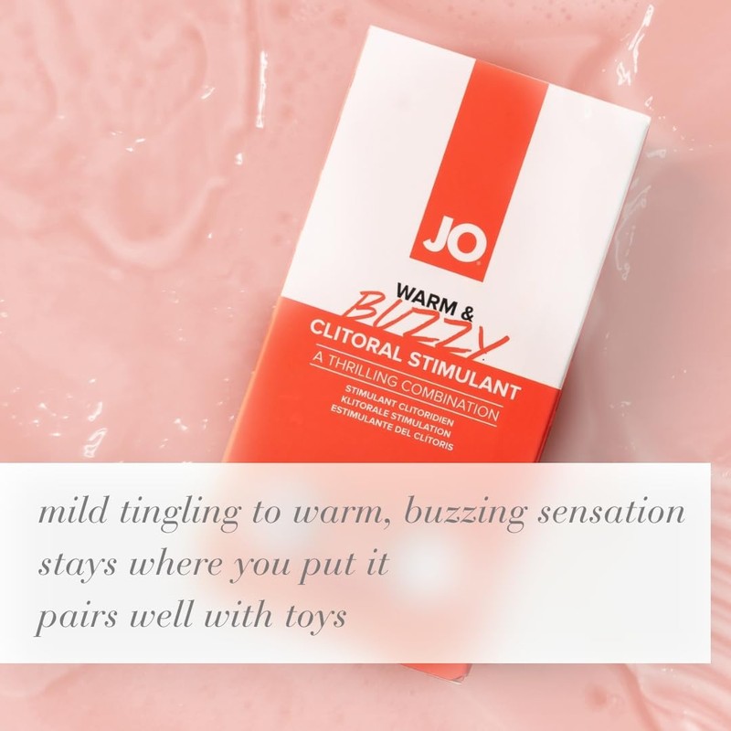 System Jo Warm and Buzzy Original Stimulant Lubricant, 10 ml