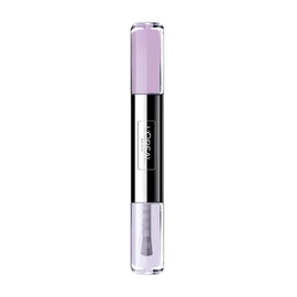 L'Oréal Paris Infaillible Nail Polish Purple / 2 in 1 Top Coat and Base Coat in Soft Purple / 043 Endless Candyheart / 1 x 10 ml