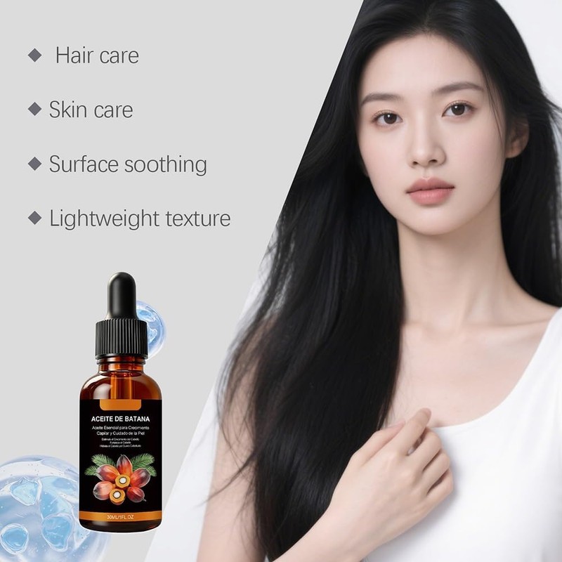Aceite de cuidado multiusos for cabello y piel.