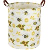 Sanjiaofen Baby Laundry Hamper,Baby Hamper for Nursery Girls,Sunflower Storage Baskets