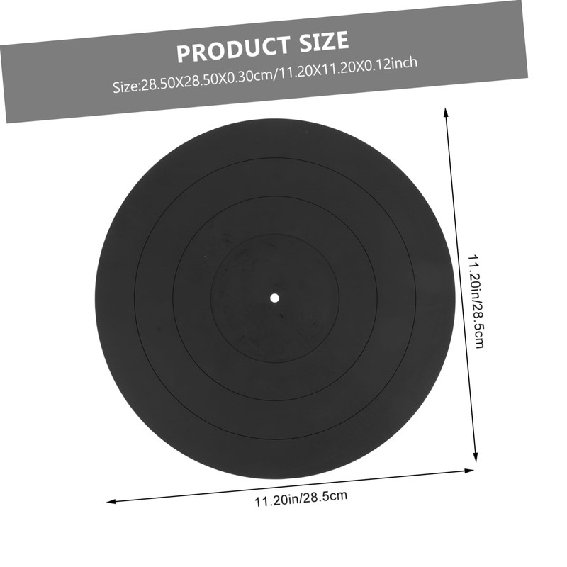 OSALADI Turntable Record Mat Vinyl Record Pad Anti-Static Disc Protective
