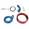 8 Gauge Car Amplifier Wiring Kit with Amp Power Cable