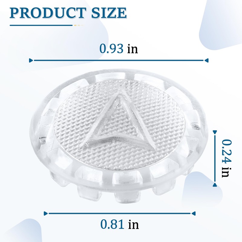 Faucet Index Buttons Fits for Pfister Price Verve Faucets, 6