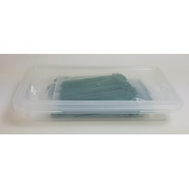 Cable Ties 100 mm Green Pack of 500 – Includes Storage Box | Premium Quality PC24 Shop & Service