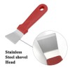 2 Pcs Cleaning Scraper Oven Cleaning Utensils Stainless Steel Scraper