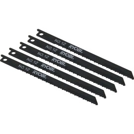 Kyocera 66400257 Old Ryobi Jigsaw Blade Standard Type for Aluminum and New Building Materials, Set of 5