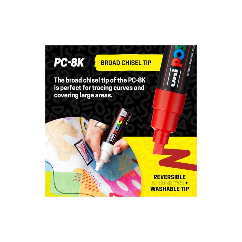 posca Uni-Ball uni POSCA PC-8K, 15 pcs - Marcador (15