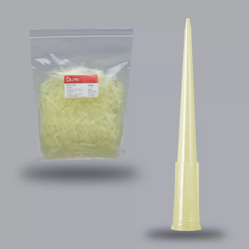 Cellpro Puntas Amarillas 200ul Para Micropipeta Bolsa De 1000 Piezas