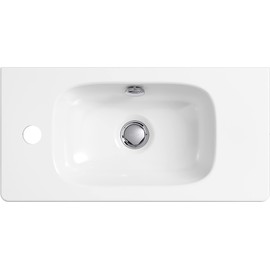Kohler MODERNLIFE WALL-MOUNT BATHROOM SINK WITH LEFT SIDE SINGLE FAUCET HOLE