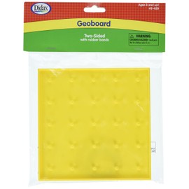 Didax Educational Resources Two Sided Geoboard, 6"