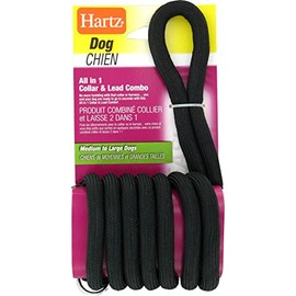 Hartz All-In-One Collar and Lead Combo for Medium to Large Dogs