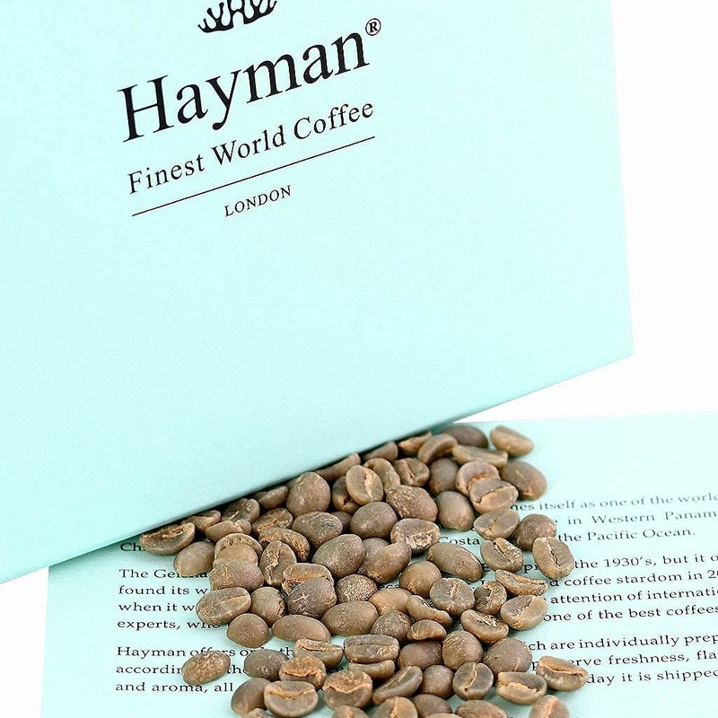 Hayman, 100% Panama Geisha Coffee, Green Coffee Beans To Roast
