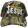 Black Duck Brand Embroidered Walk with Jesus Adjustable Baseball Cap