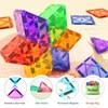 52PCS Magnetic Tiles Toys for 3 Year Old Boys and